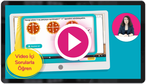 3. Sınıflar İçin Video İçi Sorular